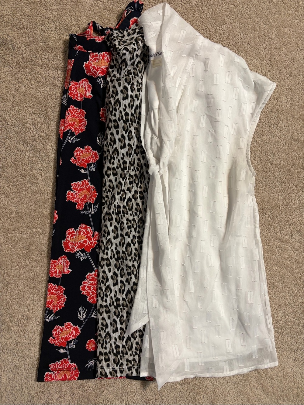 THREE Sleeveless Women’s Tops